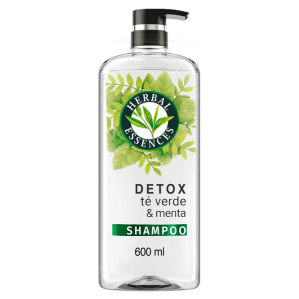 Herbal Essences Detox Té Verde & Menta Shampoo 600 ml