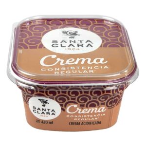 Crema Pasteurizada  Santa clara 420 Ml
