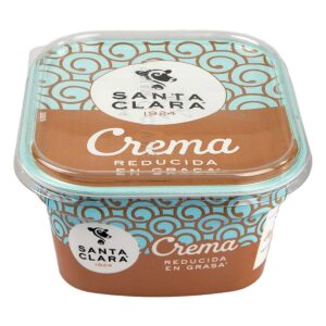 Crema Pasteurizada Santa Clara 420 Ml Baja en Grasa