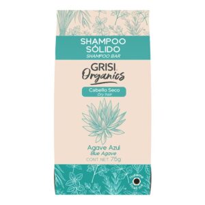 Grisi Shampoo Solido Organics Agave Azul 75 g