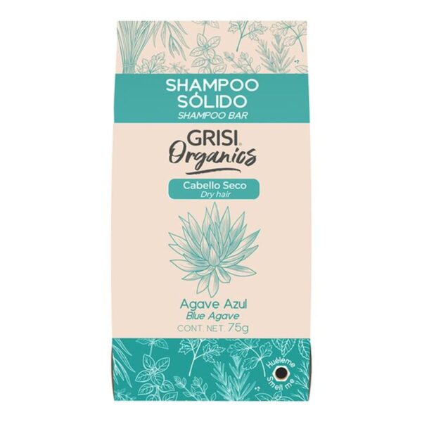 Grisi Shampoo Solido Organics Agave Azul 75 g