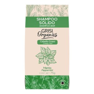 Grisi Shampoo Solido Organics Menta 75 g