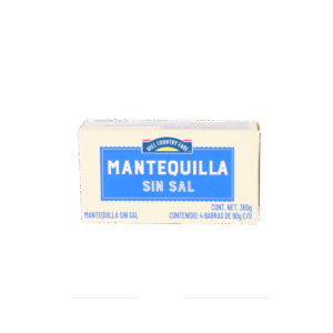 HCF Mantequilla Sin Sal 4 Pack 360 g
