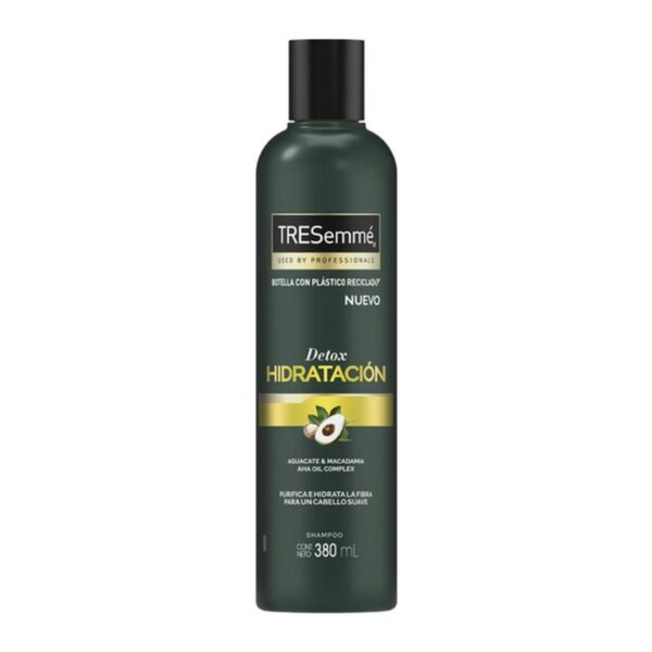 Tresemme Shampoo Detox Hidratación 380 Ml