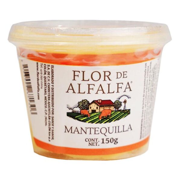 Mantequilla Flor de alfalfa 150 Gr
