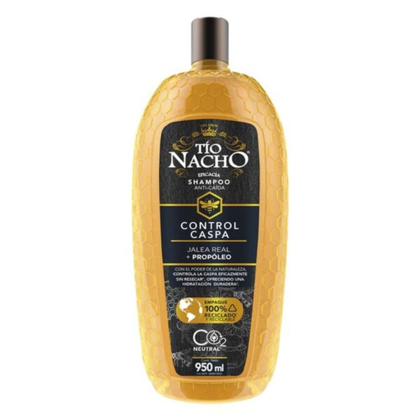 Tío Nacho Shampoo Anticaspa Jalea Real Y Propoleo 950 Ml