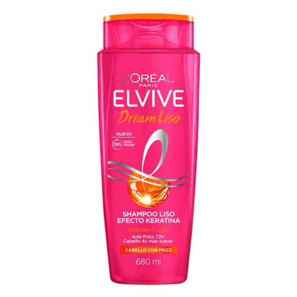 Elvive Shampoo Dream Efecto Keratina 680 Ml