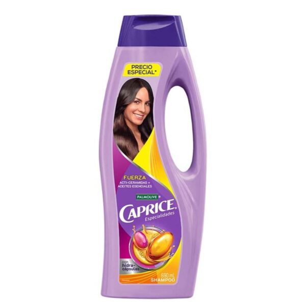 Shampoo Caprice Especialidades Acti-Ceramidas con Aceites Esenciales 690 ml