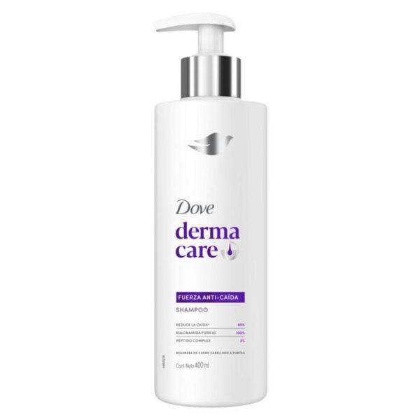 Shampoo Dove Derma Care Fuerza Anti-Caída 400 ml