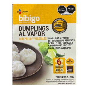 Bibigo Dumplings Al Vapor 1.12 kg