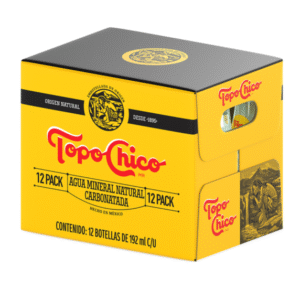 Topo Chico Agua Mineral 12 de 192 ml