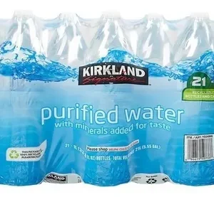 Kirkland Signature Agua Purificada 21 De 1 l