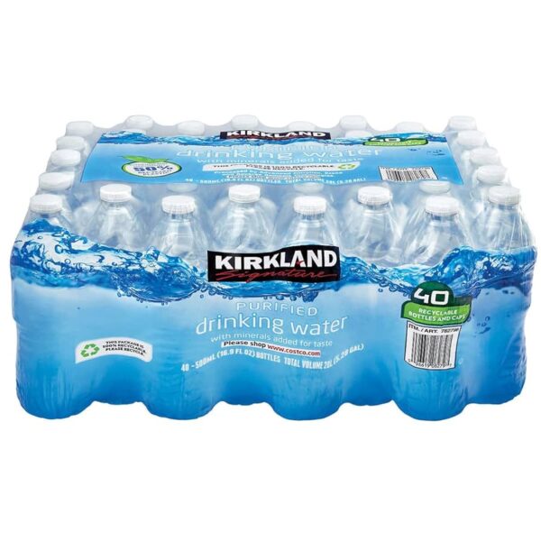 Kirkland Signature Agua Purificada 40 De 500 ml