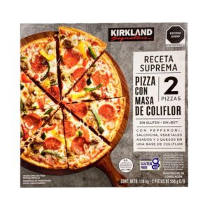 Kirkland Signature Pizza Con Masa De Coliflor 2 pzas
